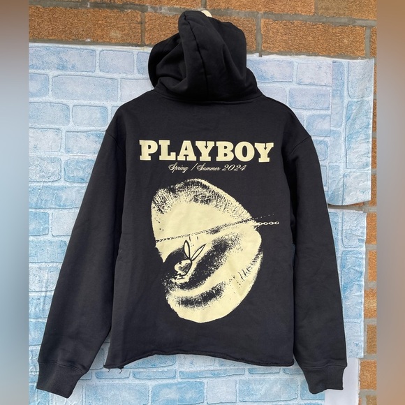 Homme + Femme x Playboy hoodie size medium - Picture 5 of 11